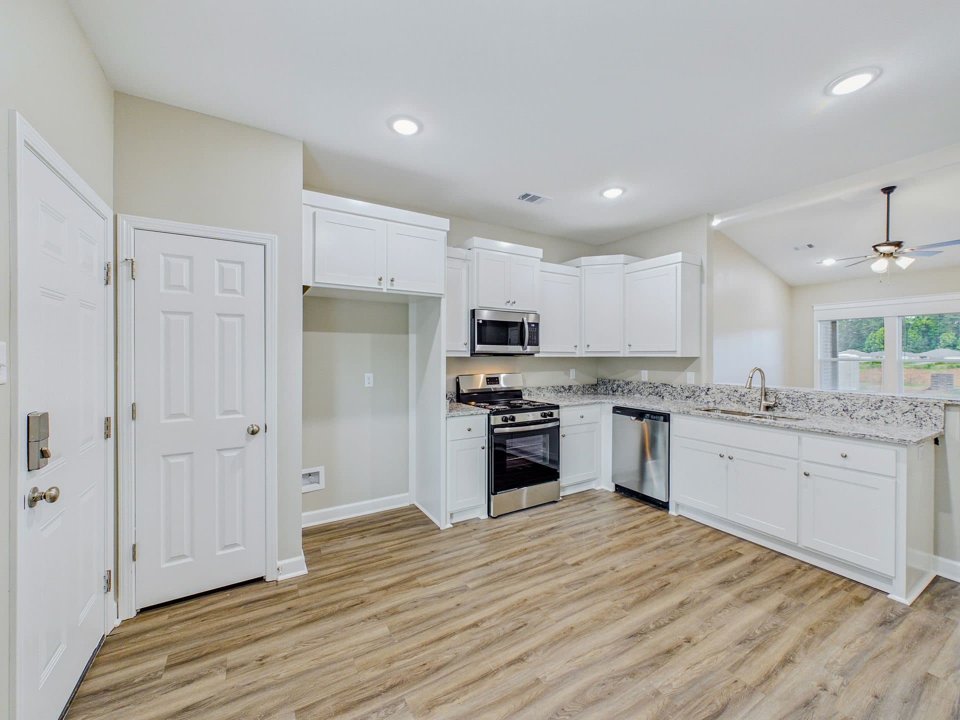 Inside a renovated Mid South Best Rentals home in Little Rock