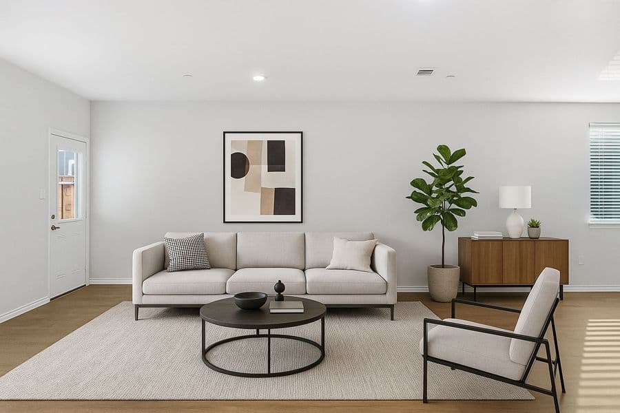A renovated home in the Irving area of Dallas