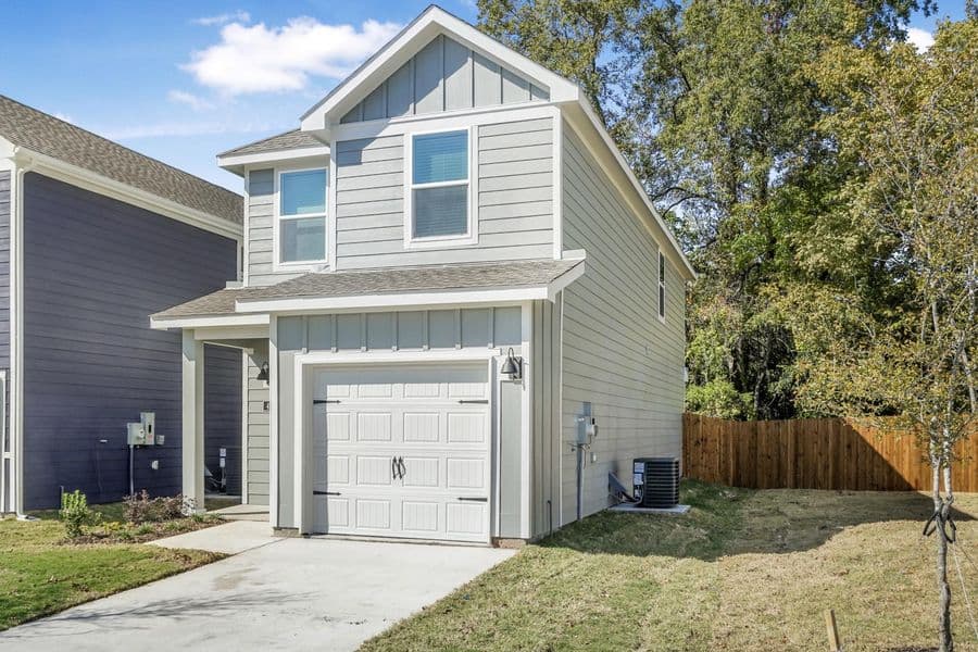 A renovated home in the Garland area of Dallas