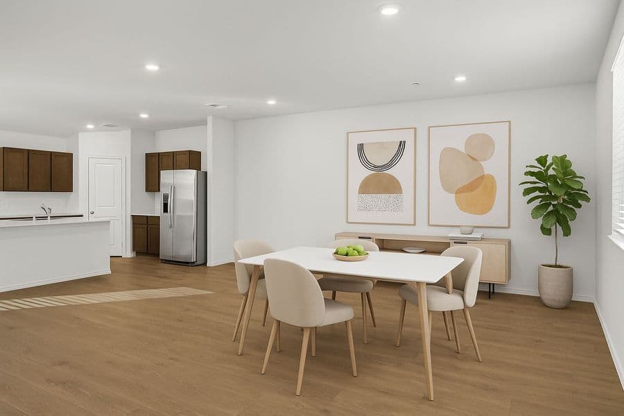 A renovated home in the Mesquite area of Dallas