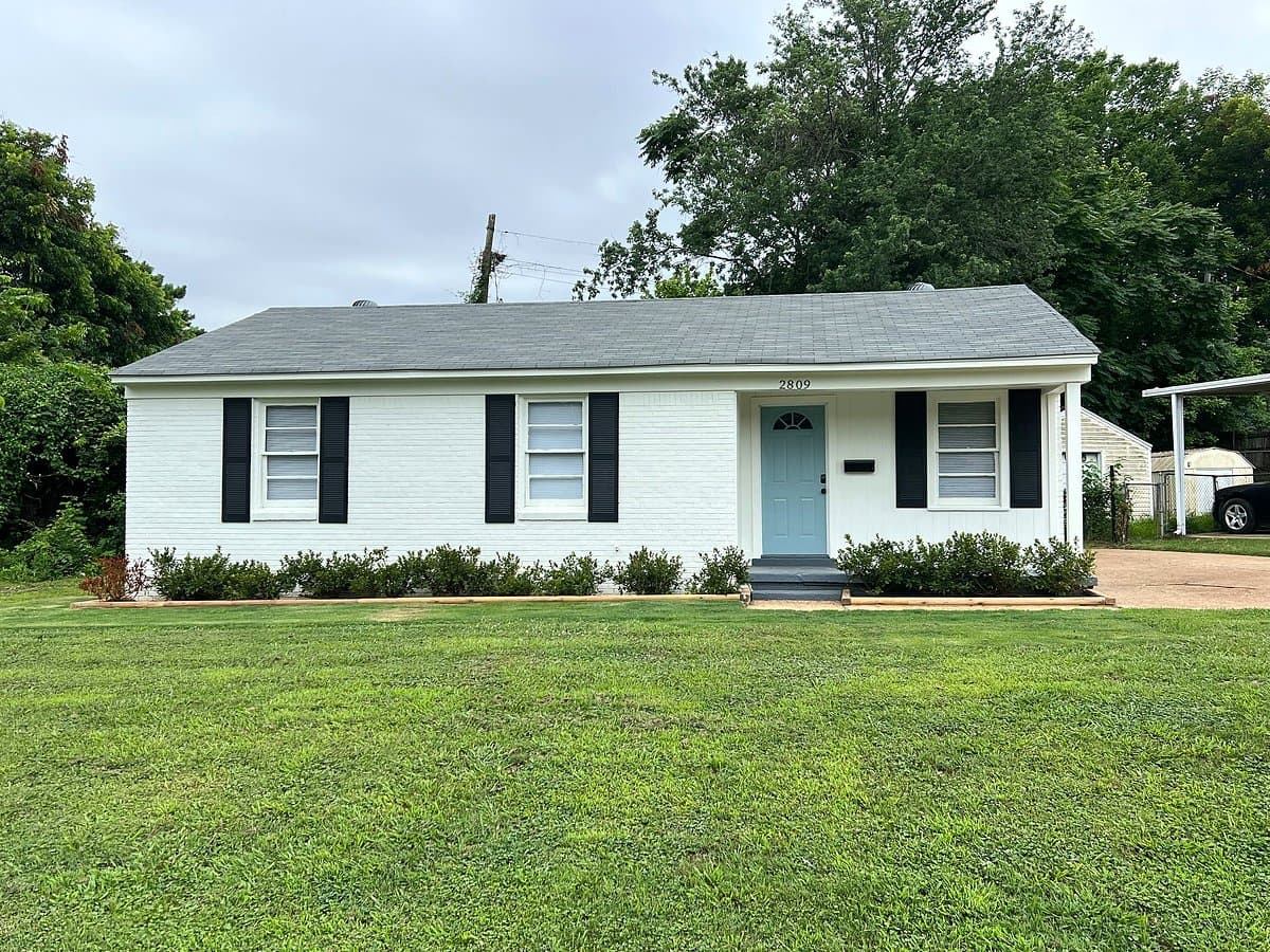 A renovated home in the Orange Mound area of Memphis